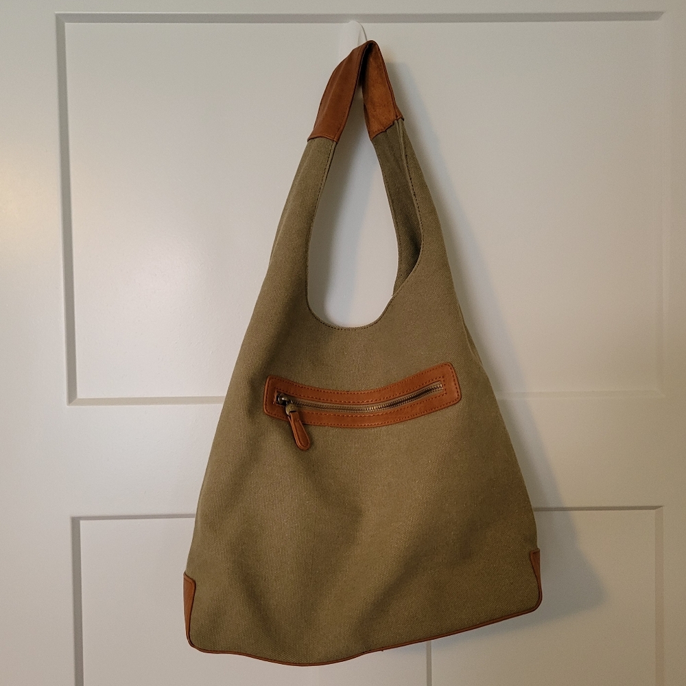 Women's Canvas Hobo Bag